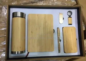 6 in 1 Bamboo Gift Set for End of the Year Gift