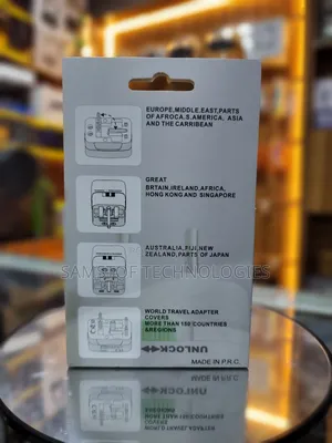 All In One Universal Travel Adapter With 1000ma Usb