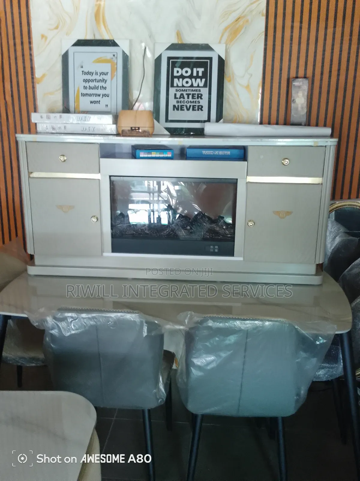 Electric Fire Bench