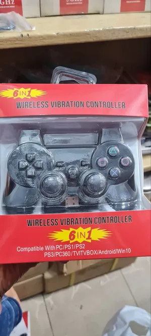 Single Wireless Gaming Pad For Computer System And Ps2