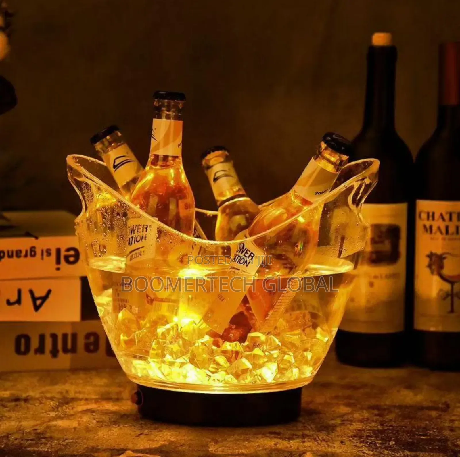 8l Led Champagne Bucket