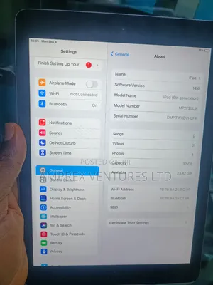 Apple iPad 10.2 (2019) 32 GB Silver