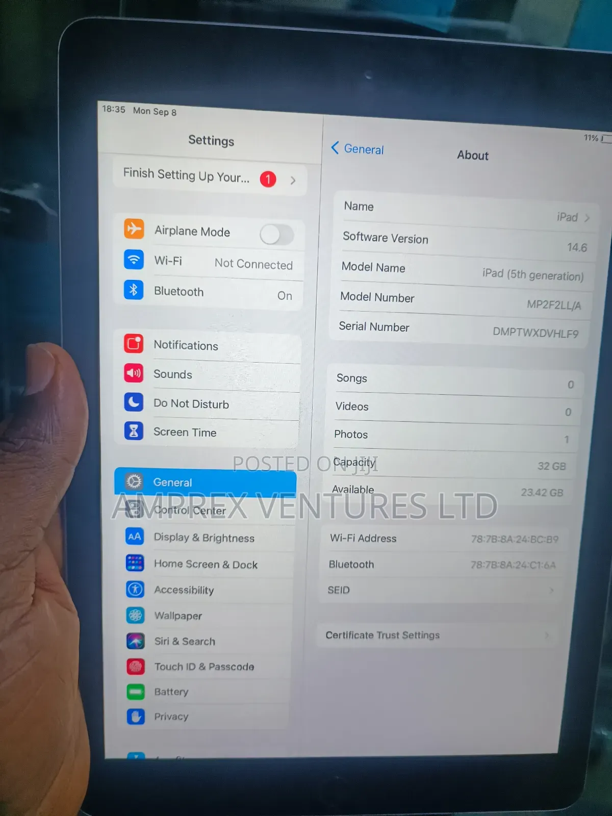 Apple iPad 10.2 (2019) 32 GB Silver