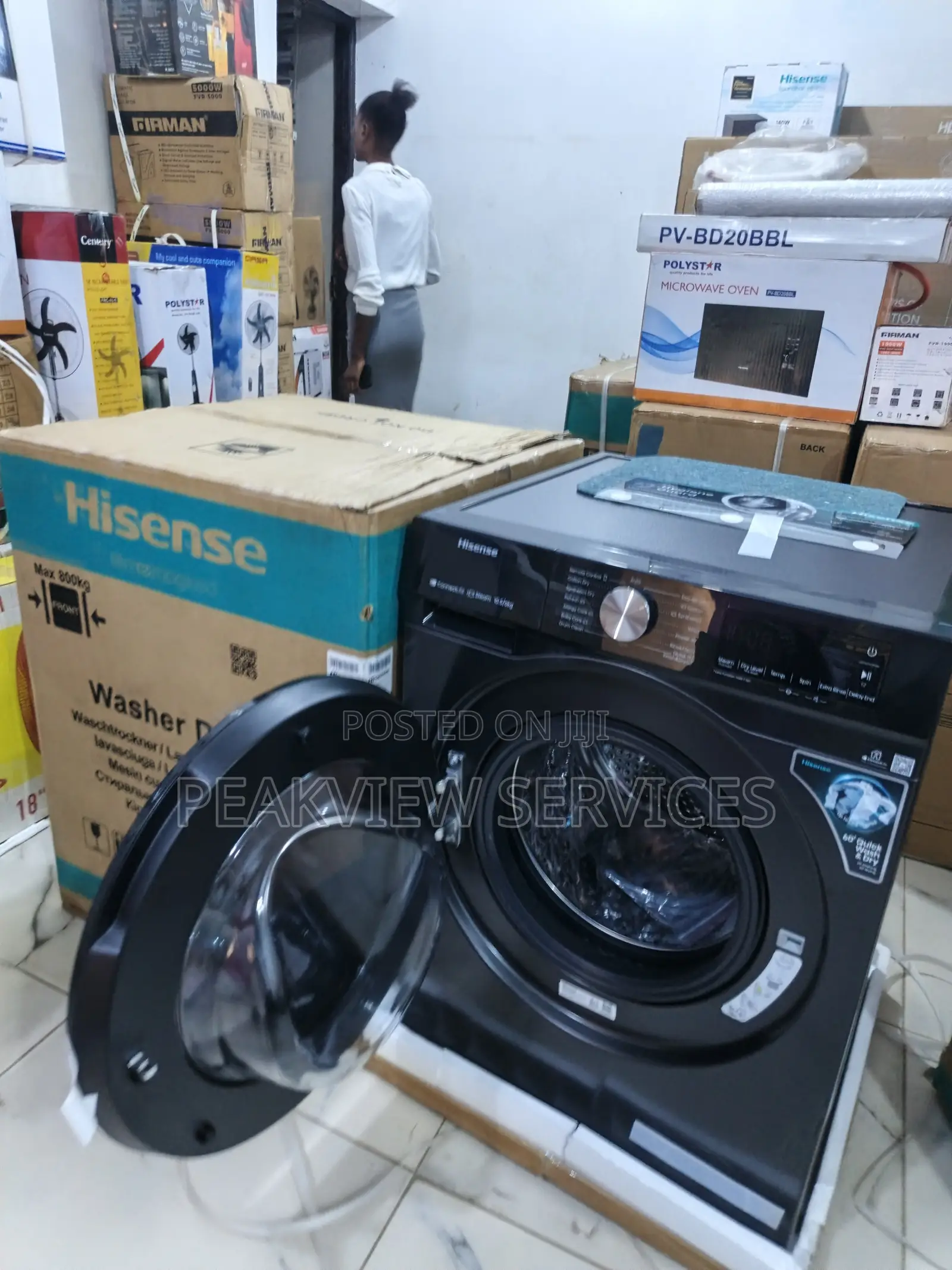 Hisense 10.5kg Washer Dryer | Dual Function Efficiency