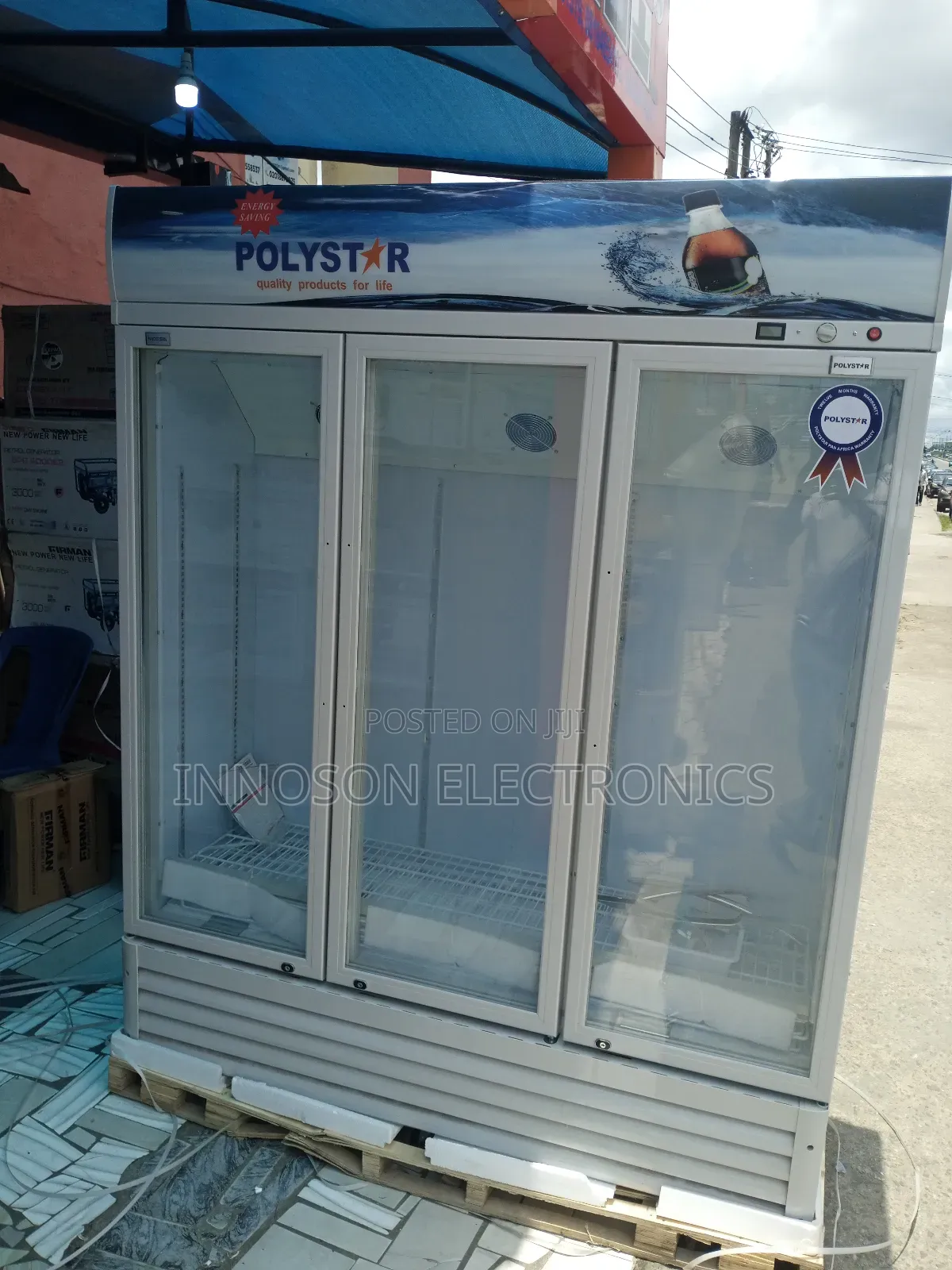 Polyster 3 Door Side By Side Chiller