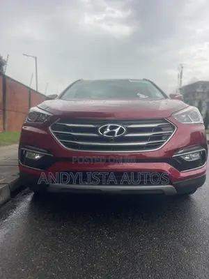 Hyundai Santa Fe SE AWD 2017 Red