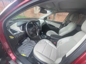 Hyundai Santa Fe SE AWD 2017 Red