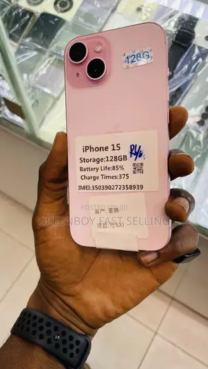 New Apple iPhone 15 128 GB Pink