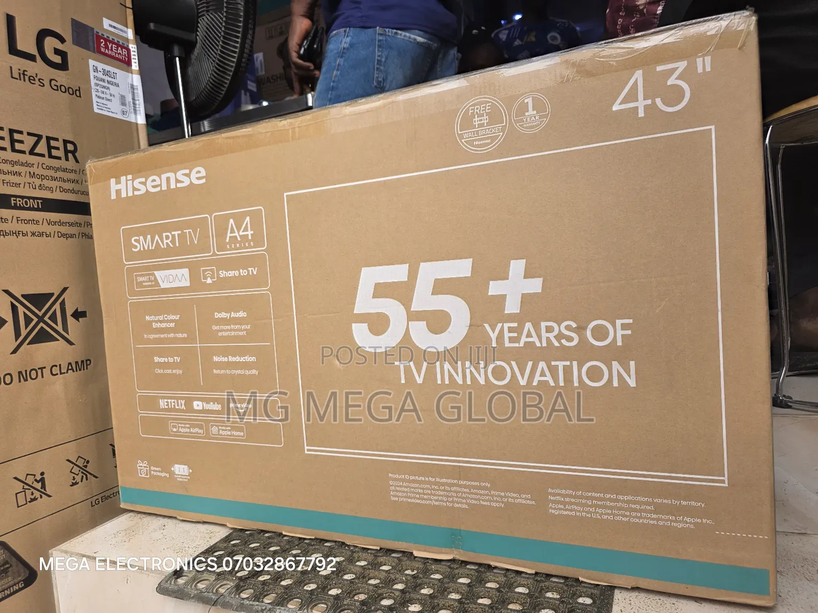 Hisense 43" Smart Television