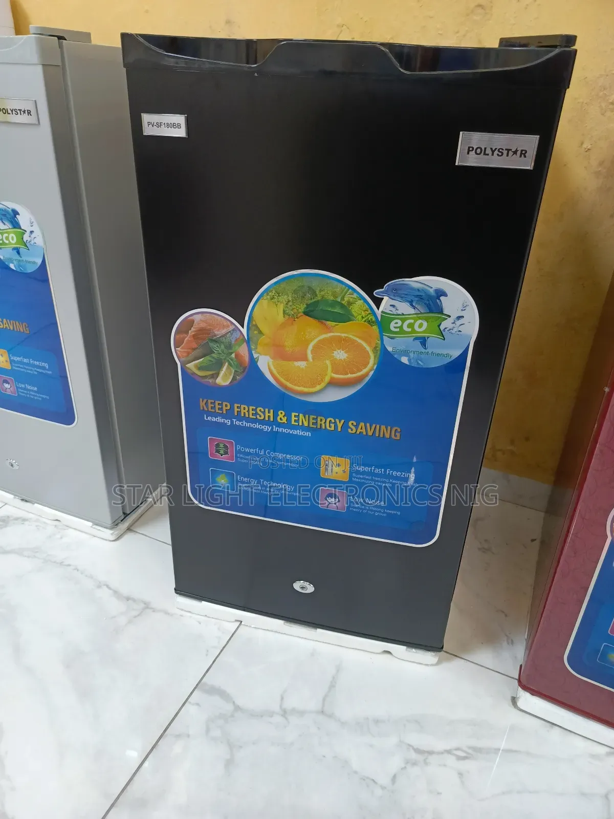 Table Top Fridge Black