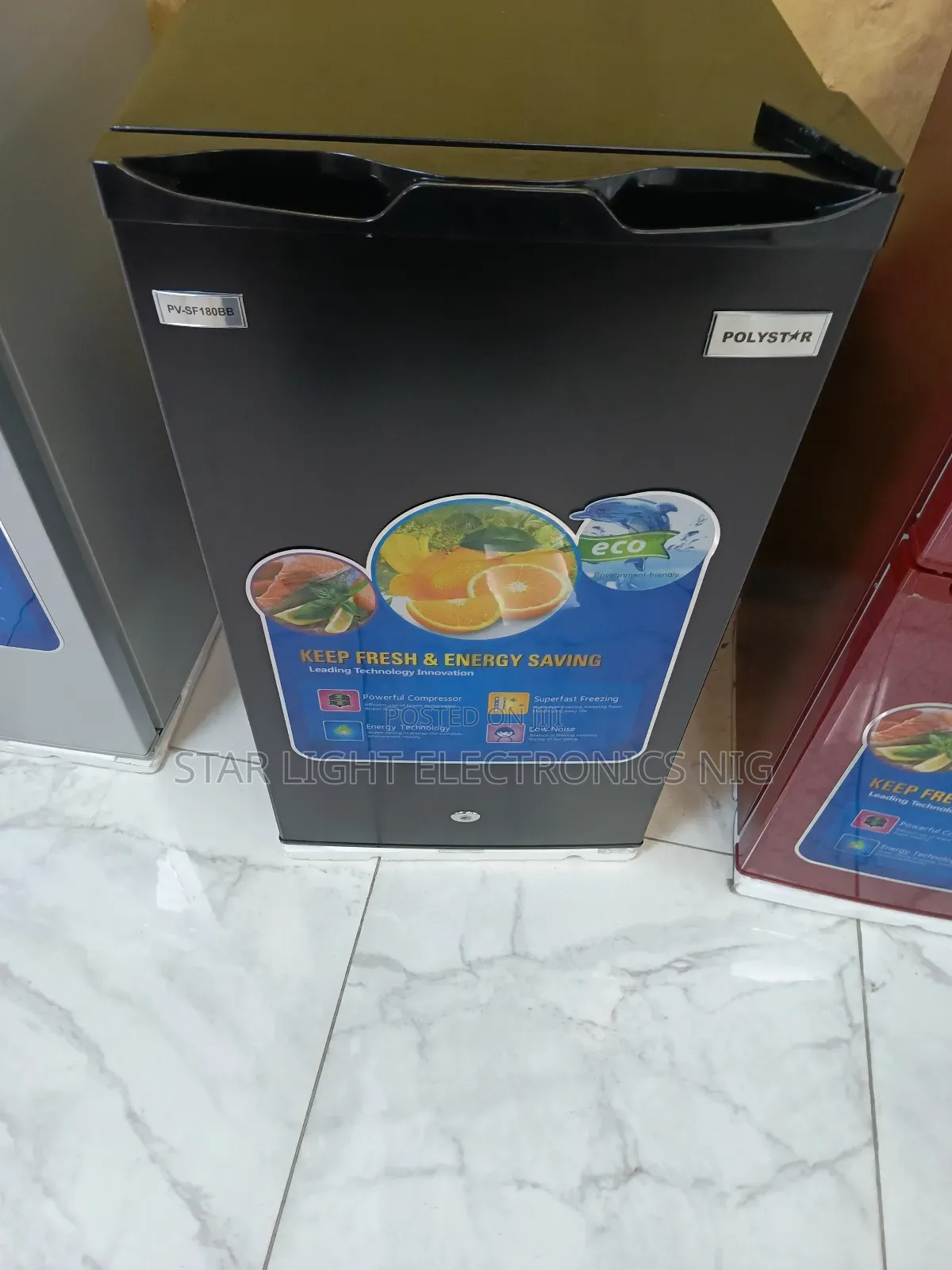 Table Top Fridge Black