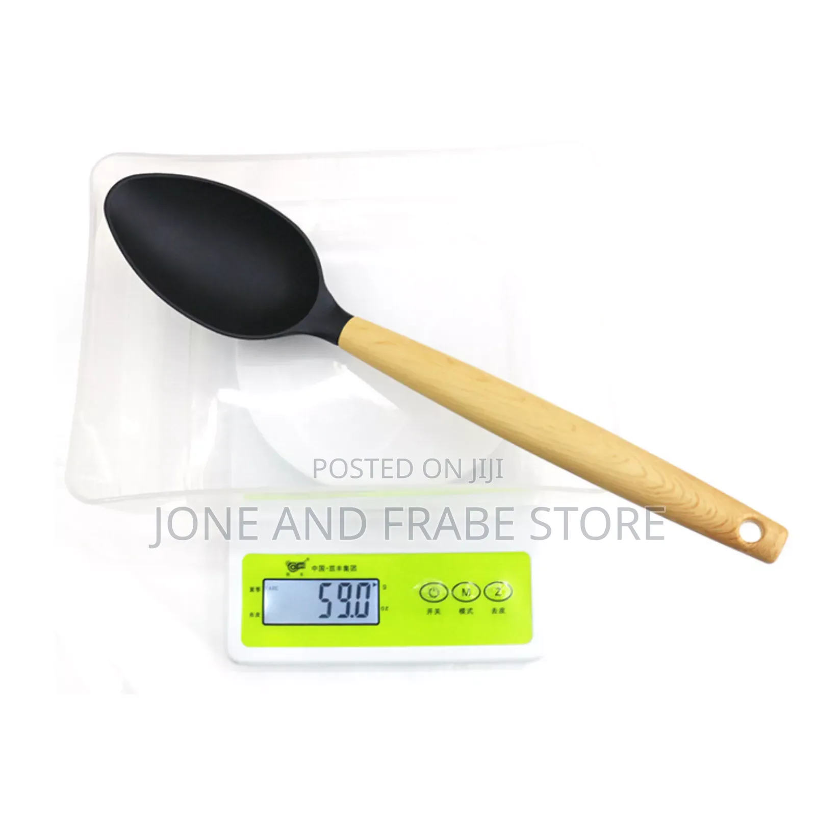 5 Sets Kitchen Cooking Silicon Spoon