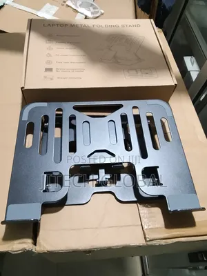Metal Folding Laptop Stand and Phone Holder
