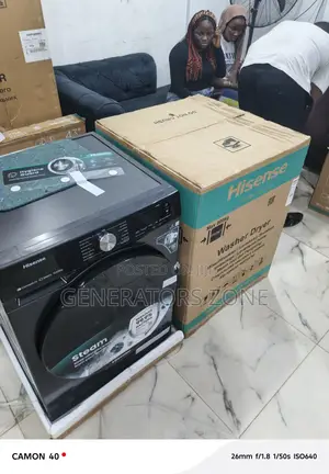 Smart Hisense 10.5kg Washer Dryer – Inverter Motor