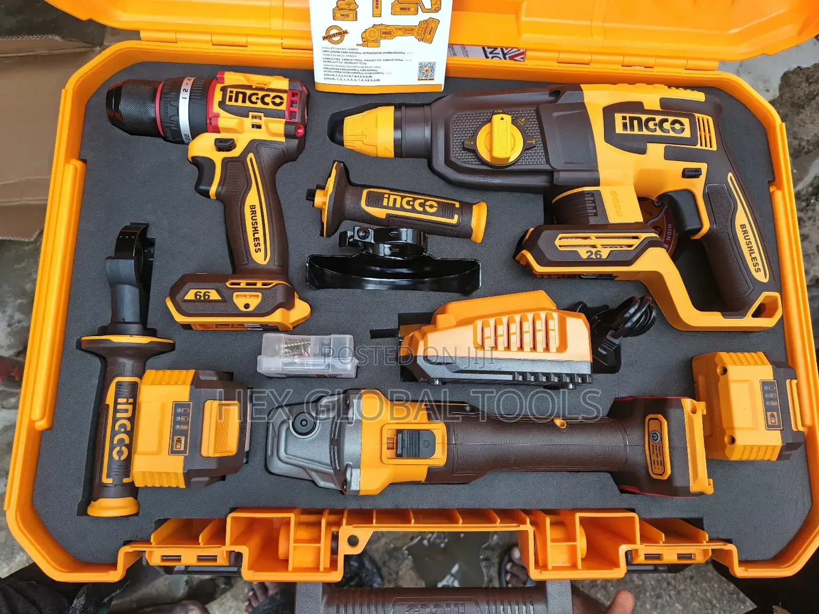 3in1 Cordless Combo Kit