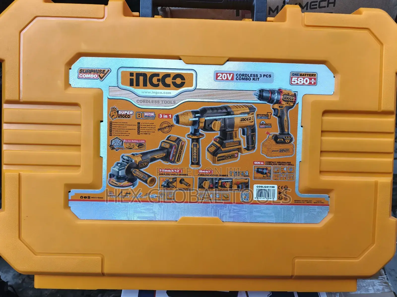 3in1 Cordless Combo Kit