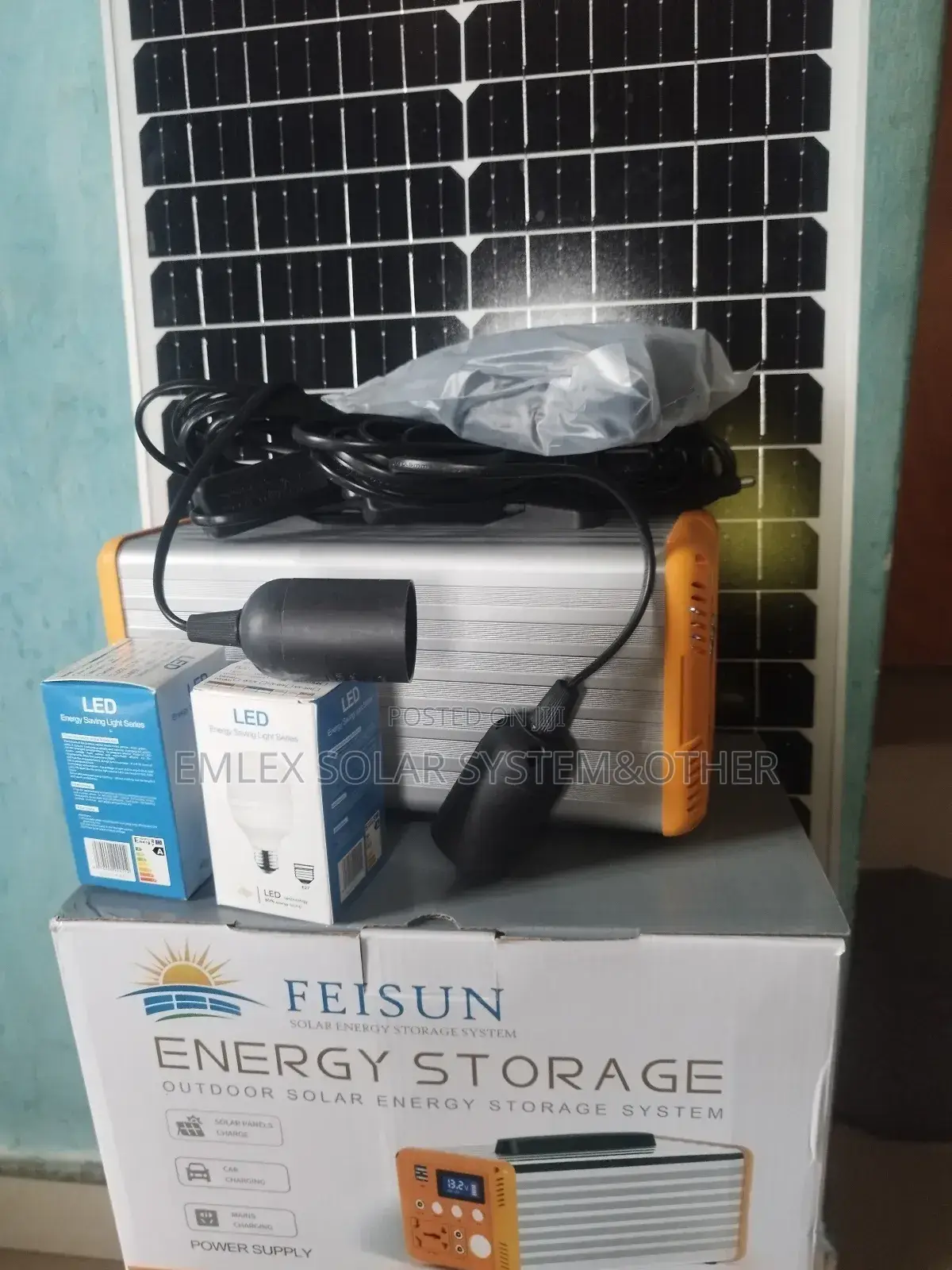 300w Solar Gen for Your Lighting's
