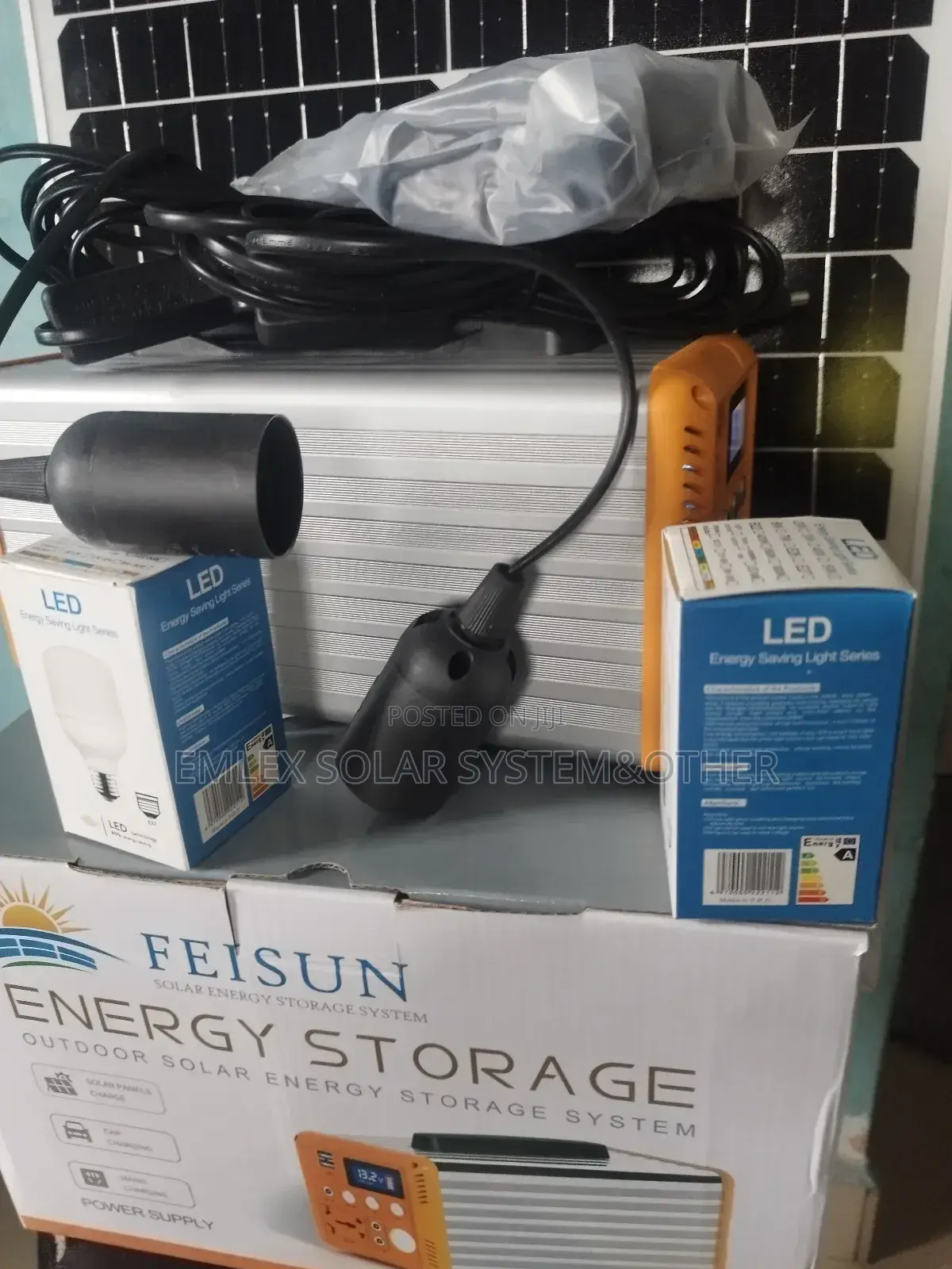 300w Solar Gen for Your Lighting's