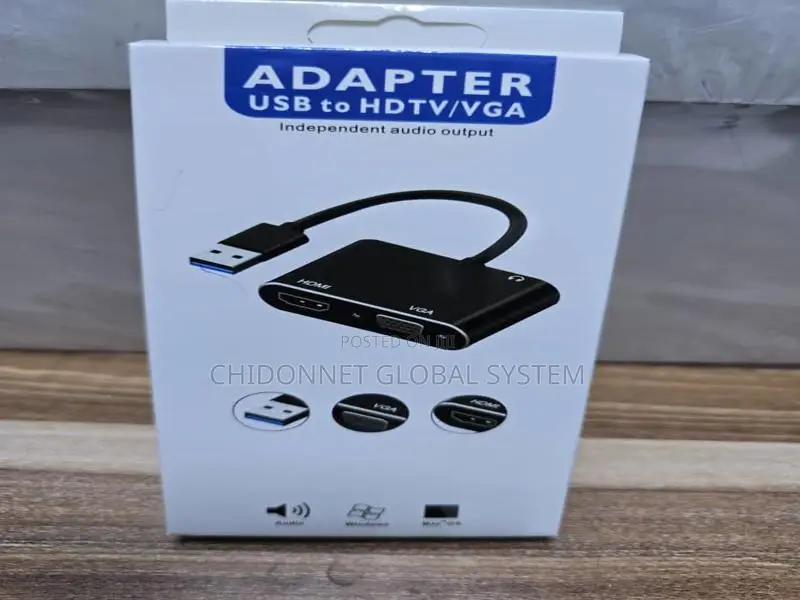 Adapter Usb to HDTV/Vga