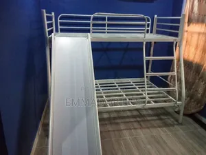 Triple Metal Bed With Slide