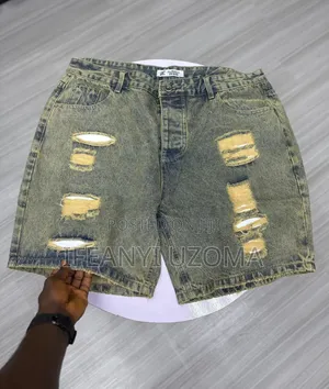 Luxury Designer Jeans Short