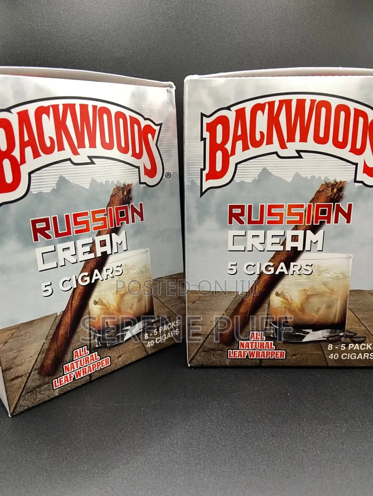 Backwoods Russian Cream – 5 in 1 Original Wraps 