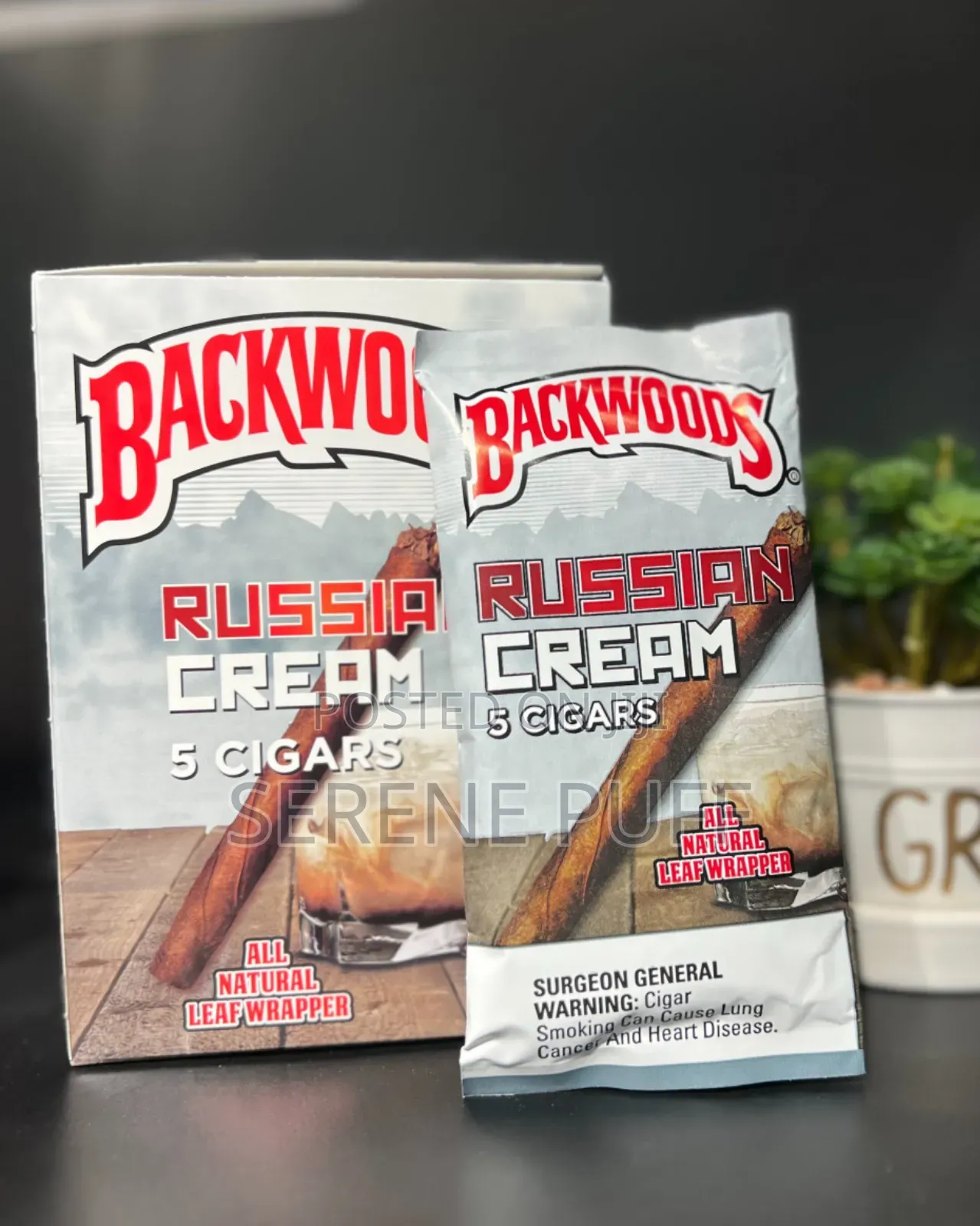 Backwoods Russian Cream – 5 in 1 Original Wraps 