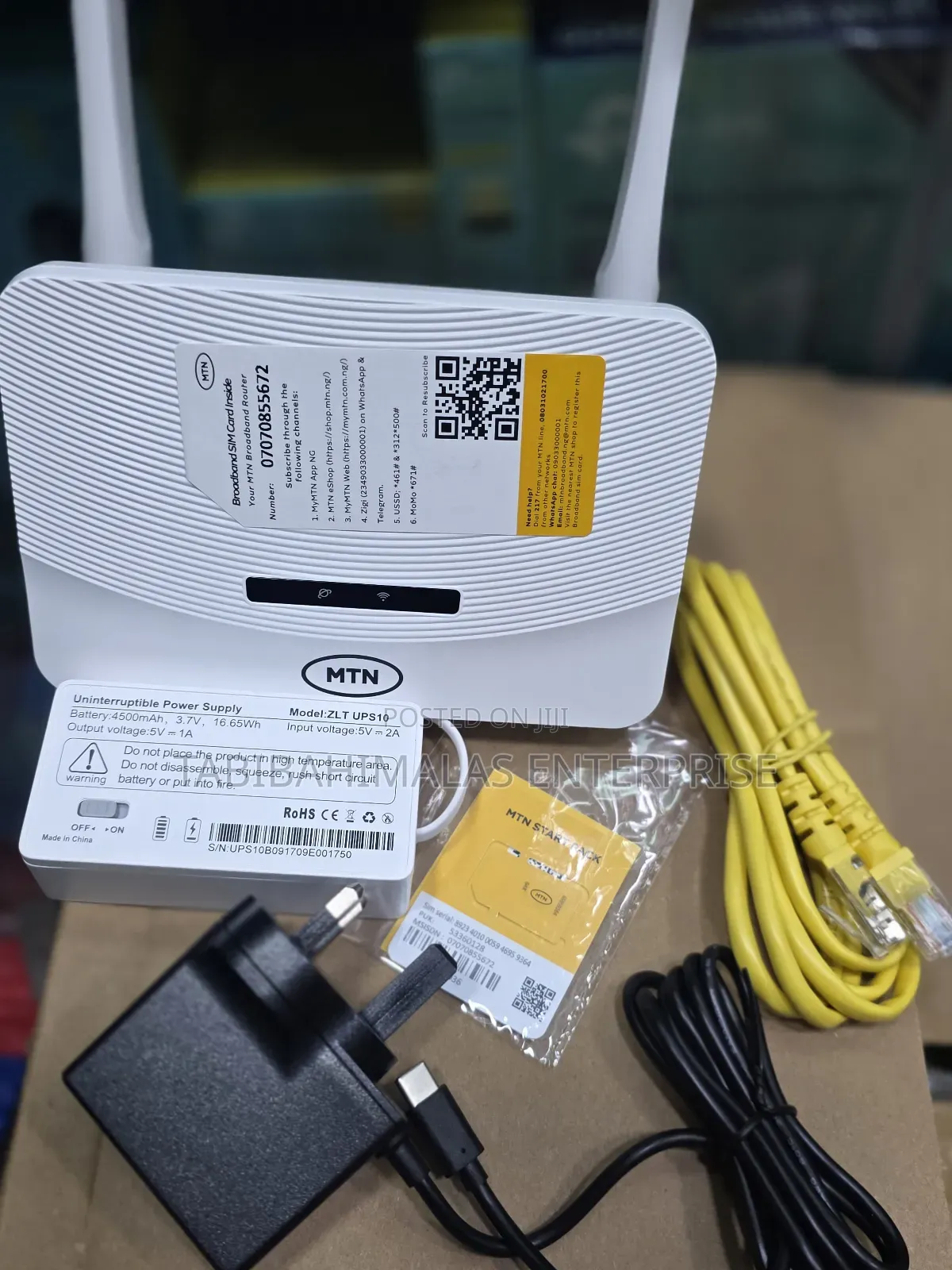 Mtn Zlt T10d Router + 50gb Data