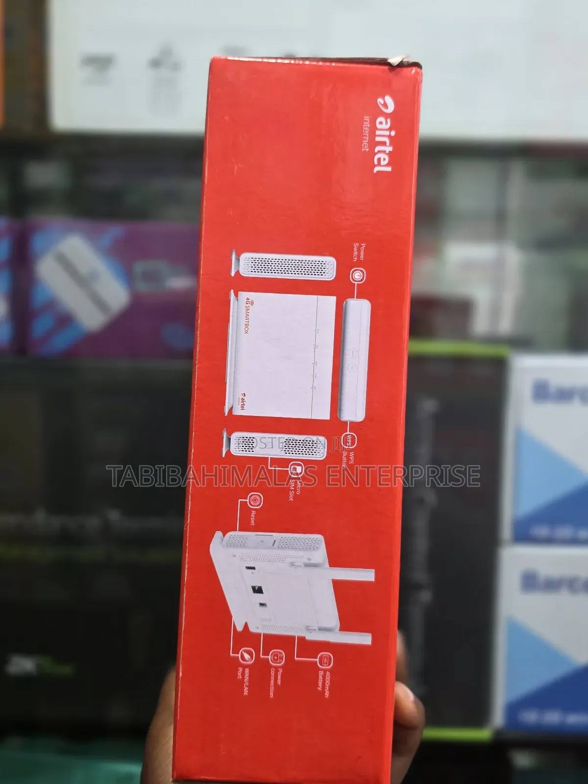 Airtel Cpe1000b Cat4 Router +100gb Data