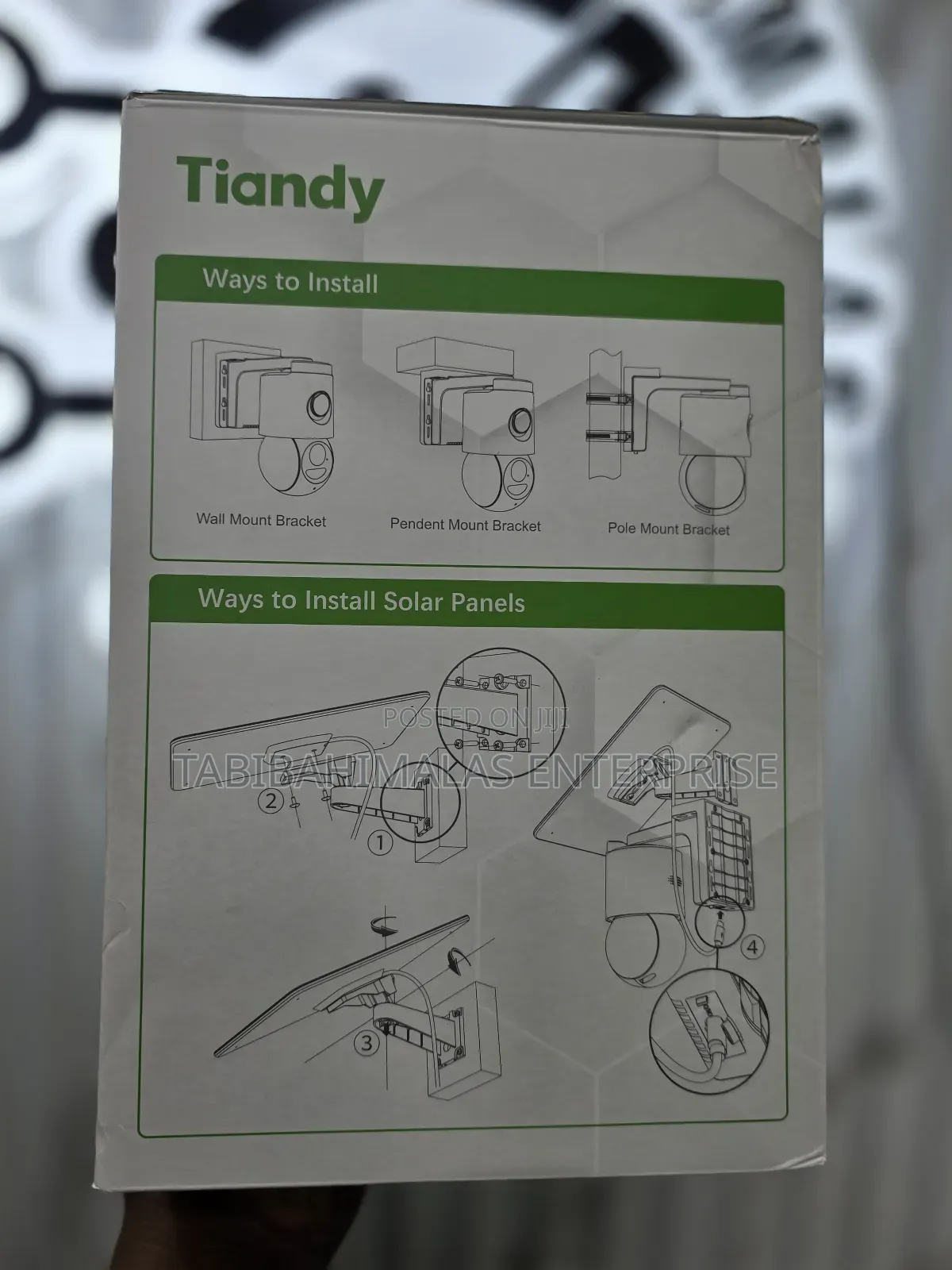 Tiandy Dual Lense Solar Camera H363u