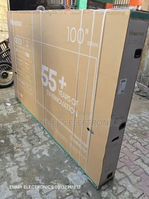 Brand New Hisense 100inche Smart Television Qled Q7 Series With Wty