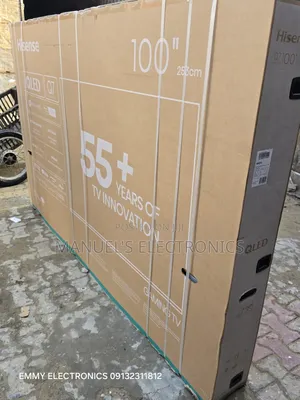 Brand New Hisense 100inche Smart Television Qled Q7 Series