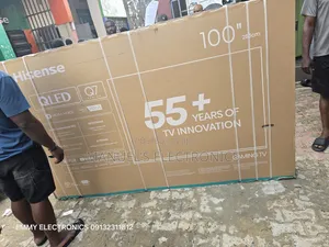 《》 A Brand New Hisense 100inche Smart Television Qled Q7 Series