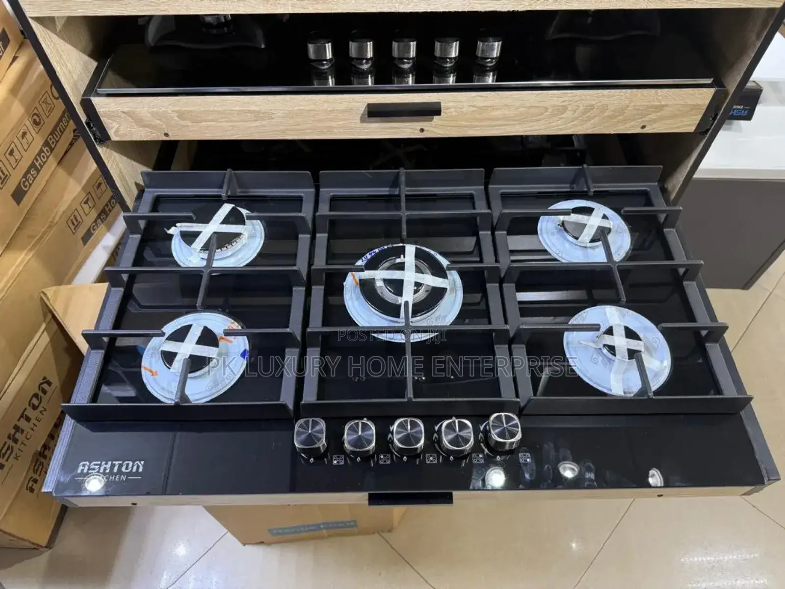 Quality England 5 Burner Gas