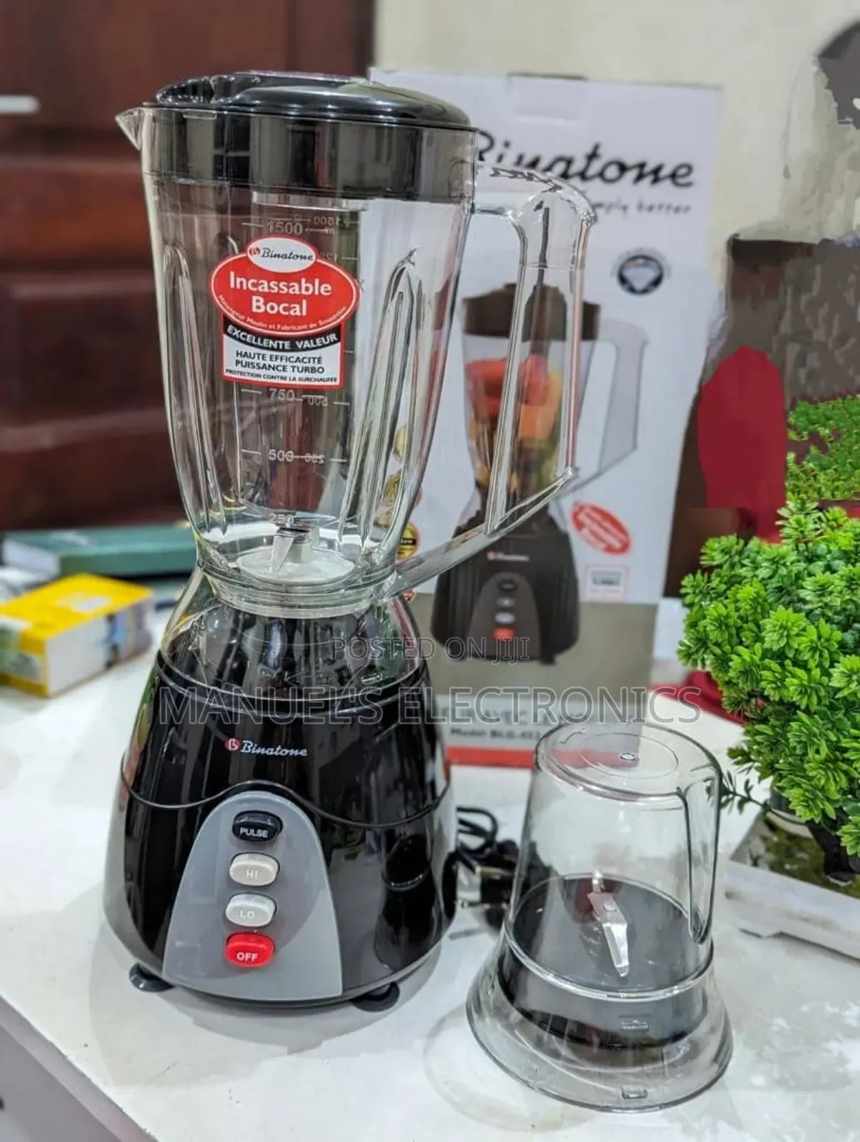 Binatone Blender With Grinder