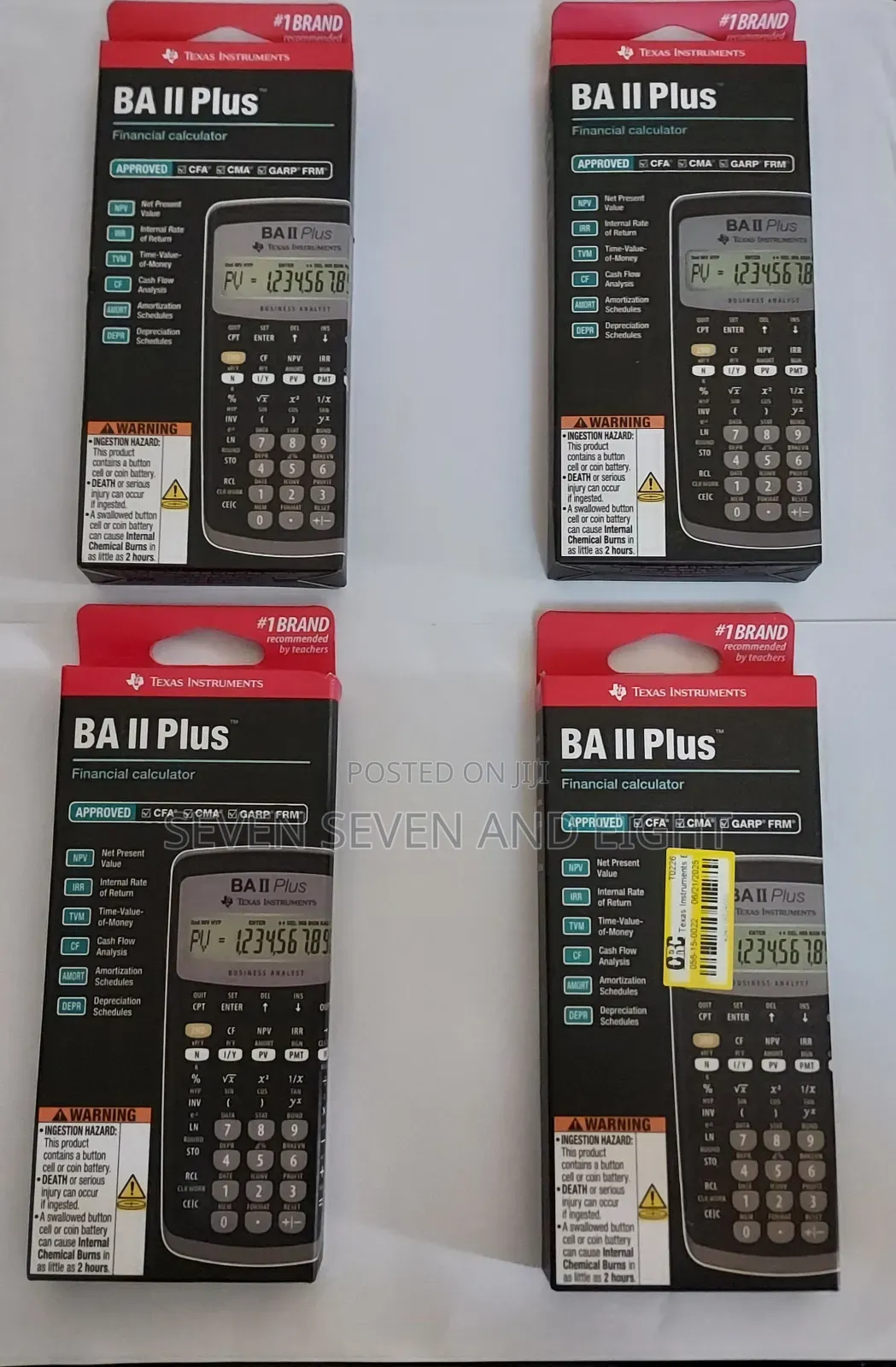 Ba Ii Plus Calculator for sale - Seven Seven And Eight Resources Price ...
