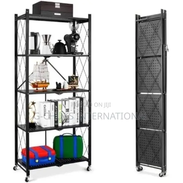 5 Step Multipurpose Foldable Storage With Wheel