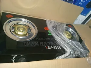 Kenwood Table Top Gas 2 Burners Automatic Ignition Switch