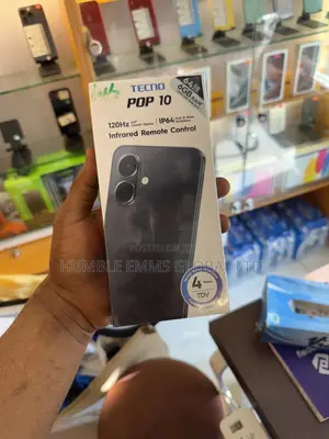 New Tecno Pop 10 128 GB Black
