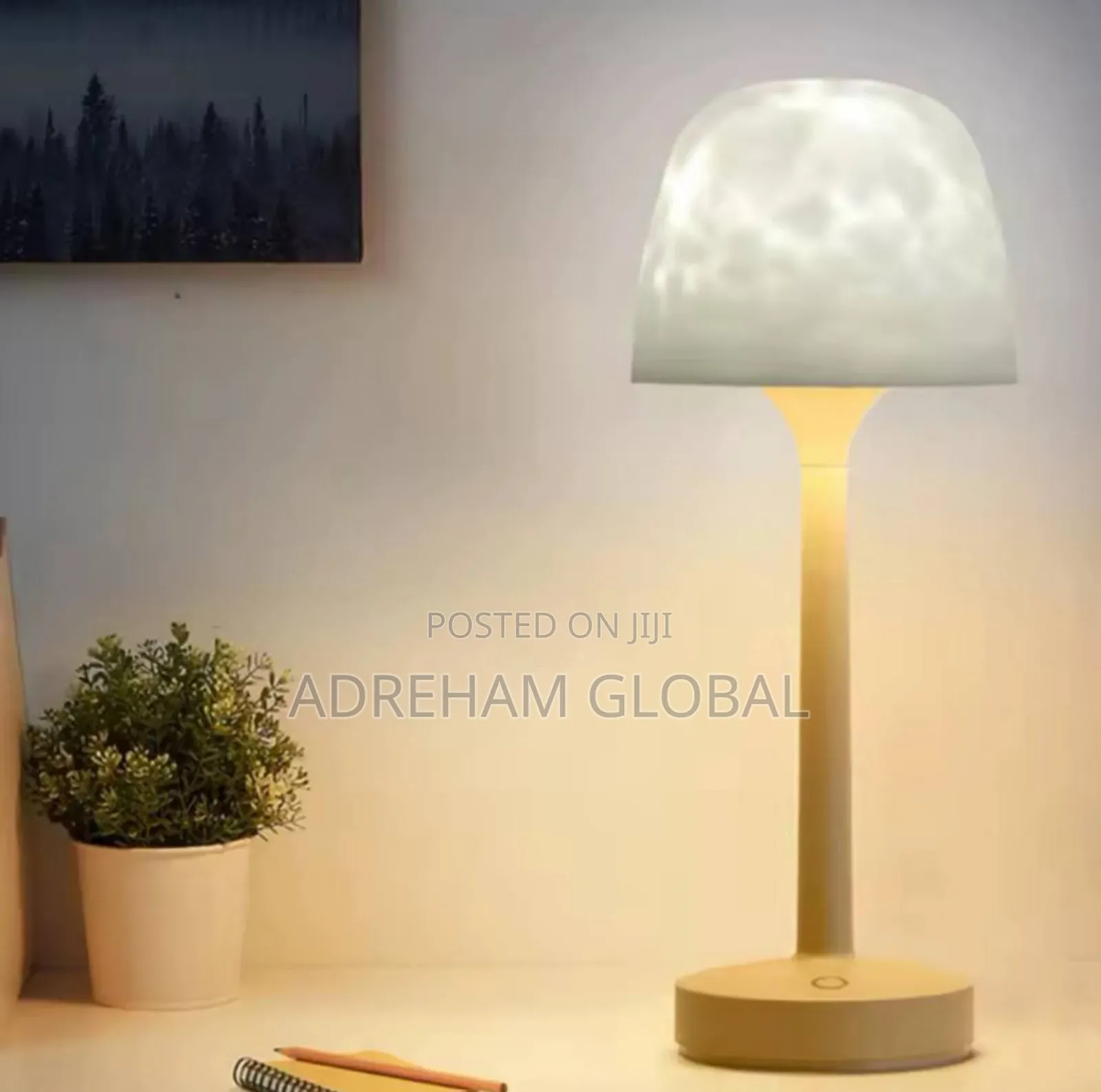 Led Night Light With Remote Control Dimmable Rechargeable Lamp 16color