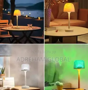 Led Night Light With Remote Control Dimmable Rechargeable Lamp 16color