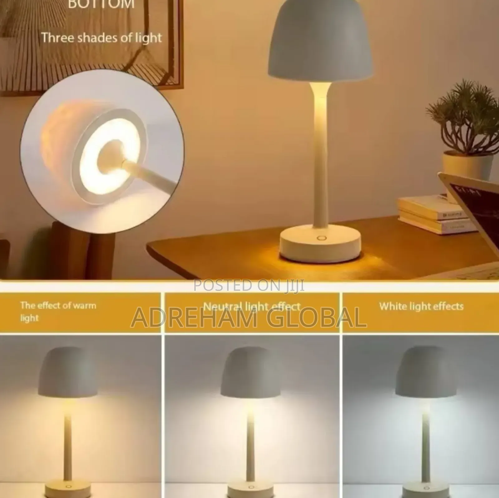 Led Night Light With Remote Control Dimmable Rechargeable Lamp 16color