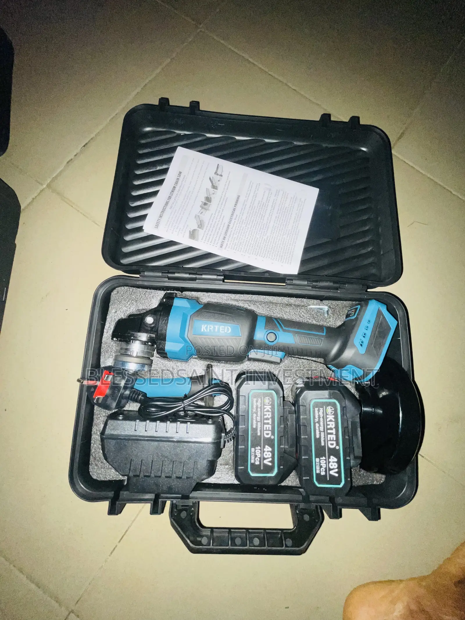 Cordless Grinder 48volts