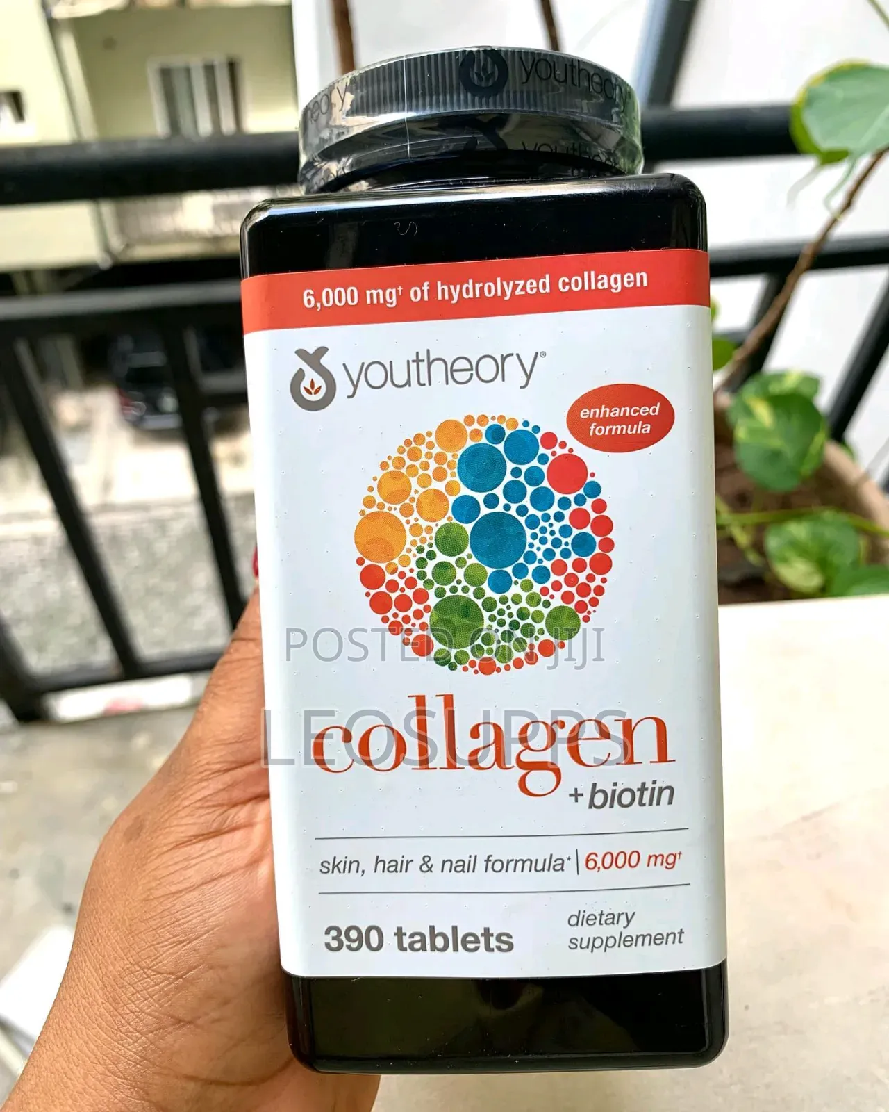 Youtheory Collagen Plus Biotin X390tavs