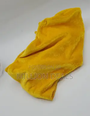 Stylish Ski Velvet Unique Yellow Durag