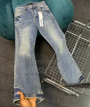 Luxury Purple Jean for Men 30-38 Available Stone Wash