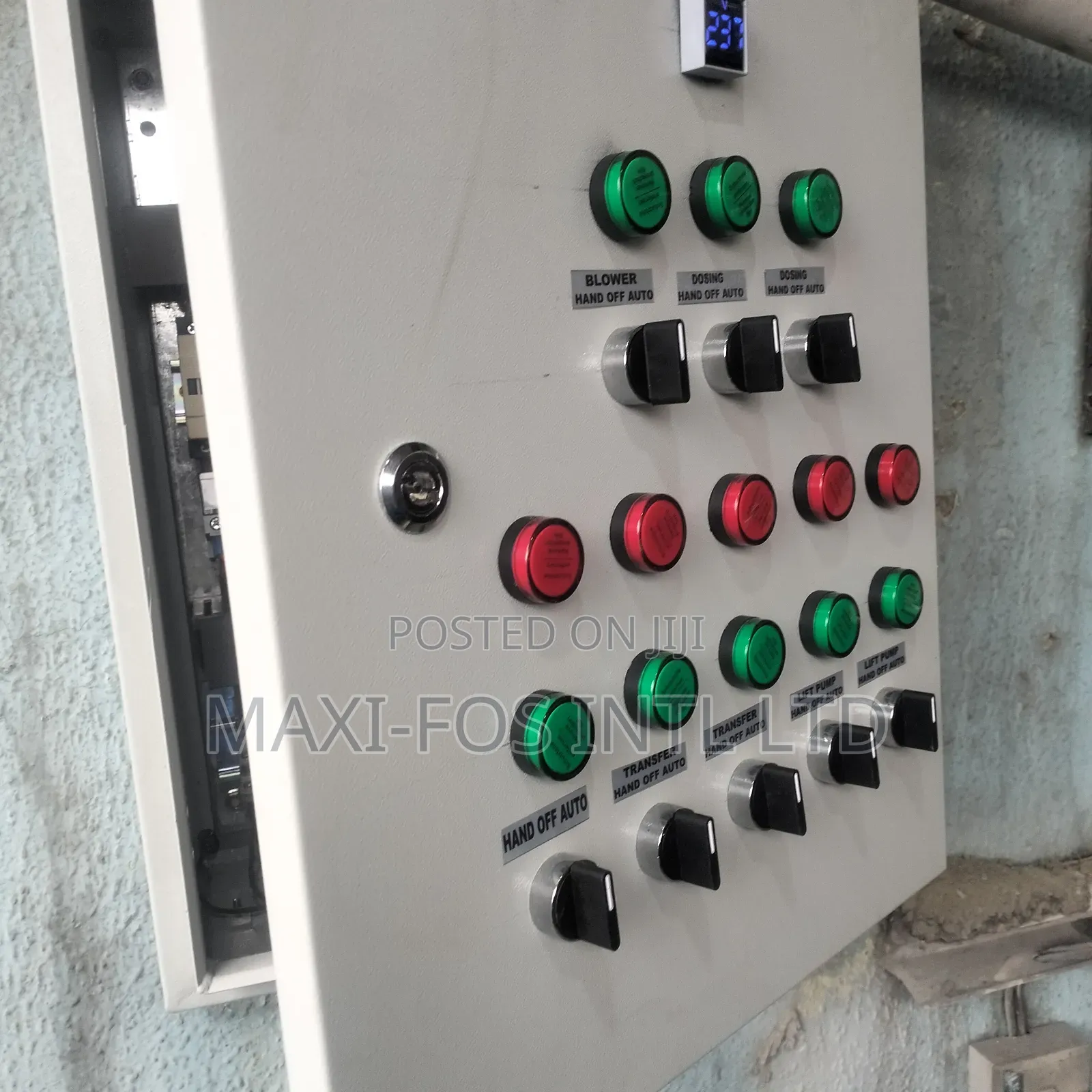 Control Panel, 20hp Capacity