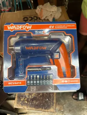 Wadfow 4v Lithium-Ion Cordless Screwdriver,