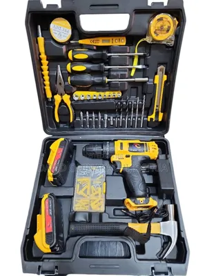 Hyman Cordless Drill Driver 10mm, 1500mah 2 Battery
