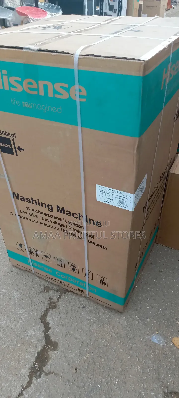 Hisense 20kg Automatic Top Loading Washing Machine